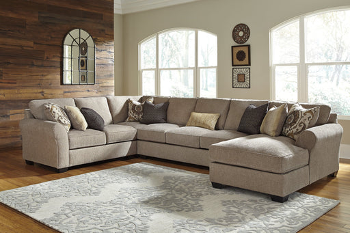 Pantomine Sectional with Chaise - Yulissa Home Furnishings (NJ)