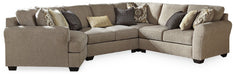 Pantomine Sectional with Cuddler - Yulissa Home Furnishings (NJ)