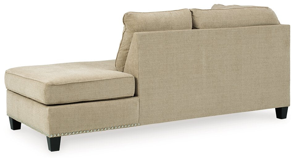 Dovemont 2-Piece Sectional with Chaise - Yulissa Home Furnishings (NJ)