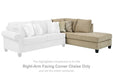 Dovemont 2-Piece Sectional with Chaise - Yulissa Home Furnishings (NJ)