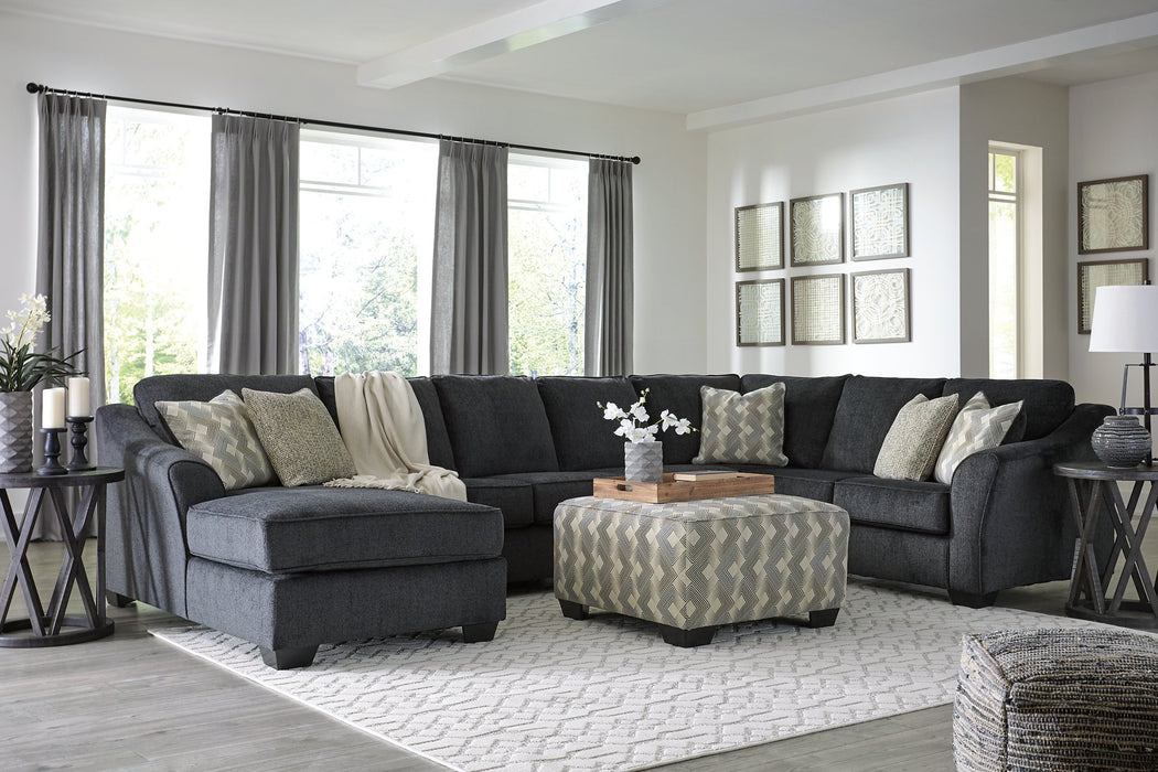 Eltmann Sectional with Chaise - Yulissa Home Furnishings (NJ)