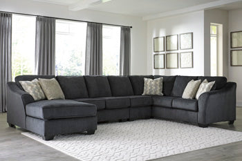 Eltmann Sectional with Chaise - Yulissa Home Furnishings (NJ)