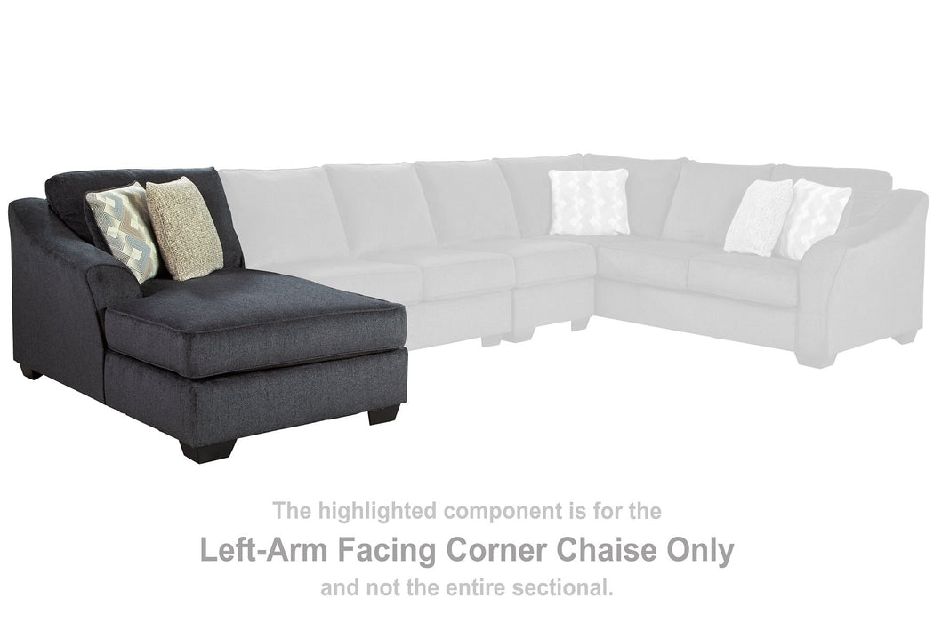 Eltmann Sectional with Chaise - Yulissa Home Furnishings (NJ)