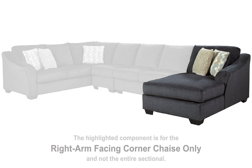 Eltmann Sectional with Chaise - Yulissa Home Furnishings (NJ)