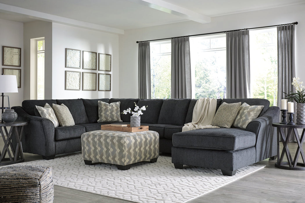 Eltmann Sectional with Chaise - Yulissa Home Furnishings (NJ)