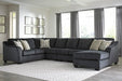 Eltmann Sectional with Chaise - Yulissa Home Furnishings (NJ)