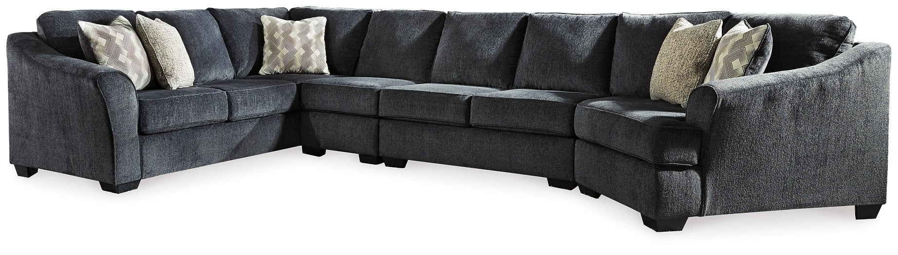 Eltmann Sectional with Cuddler - Yulissa Home Furnishings (NJ)