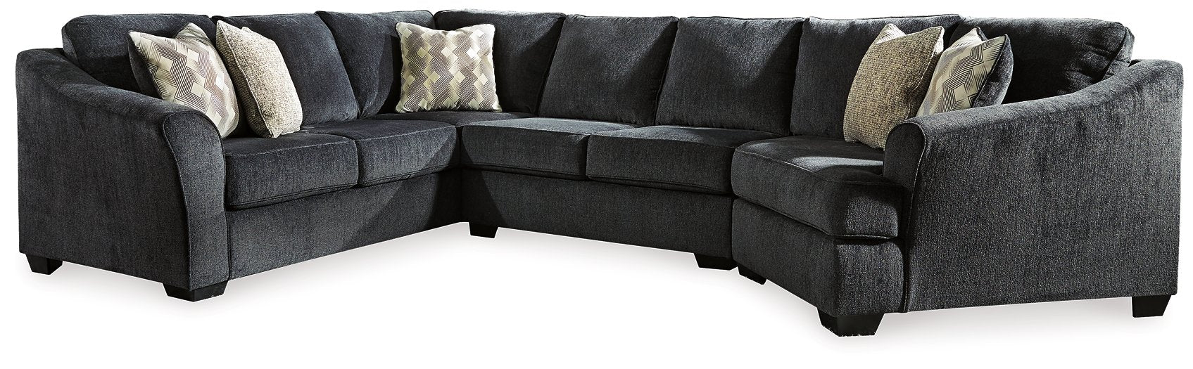 Eltmann Sectional with Cuddler - Yulissa Home Furnishings (NJ)