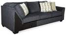 Eltmann Sectional with Cuddler - Yulissa Home Furnishings (NJ)