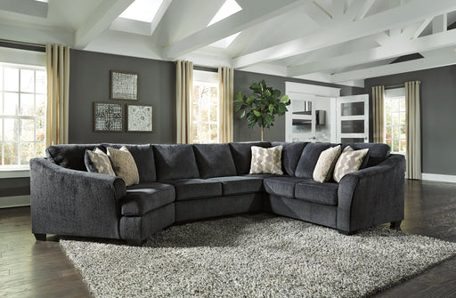 Eltmann Sectional with Cuddler - Yulissa Home Furnishings (NJ)