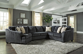 Eltmann Sectional with Cuddler - Yulissa Home Furnishings (NJ)