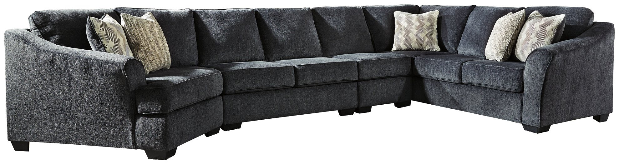 Eltmann Sectional with Cuddler - Yulissa Home Furnishings (NJ)