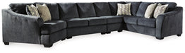 Eltmann Sectional with Cuddler - Yulissa Home Furnishings (NJ)