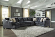 Eltmann Sectional with Cuddler - Yulissa Home Furnishings (NJ)