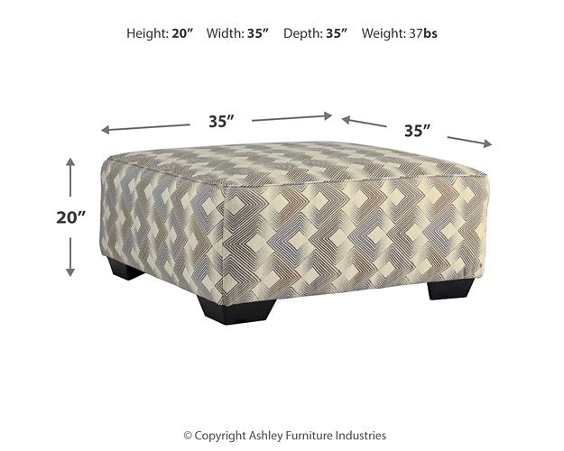 Eltmann Oversized Ottoman - Yulissa Home Furnishings (NJ)