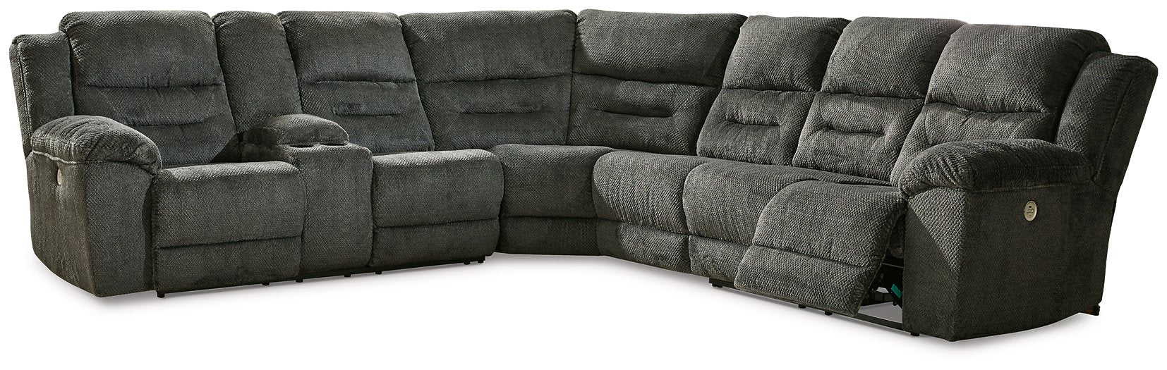 Nettington Power Reclining Sectional - Yulissa Home Furnishings (NJ)