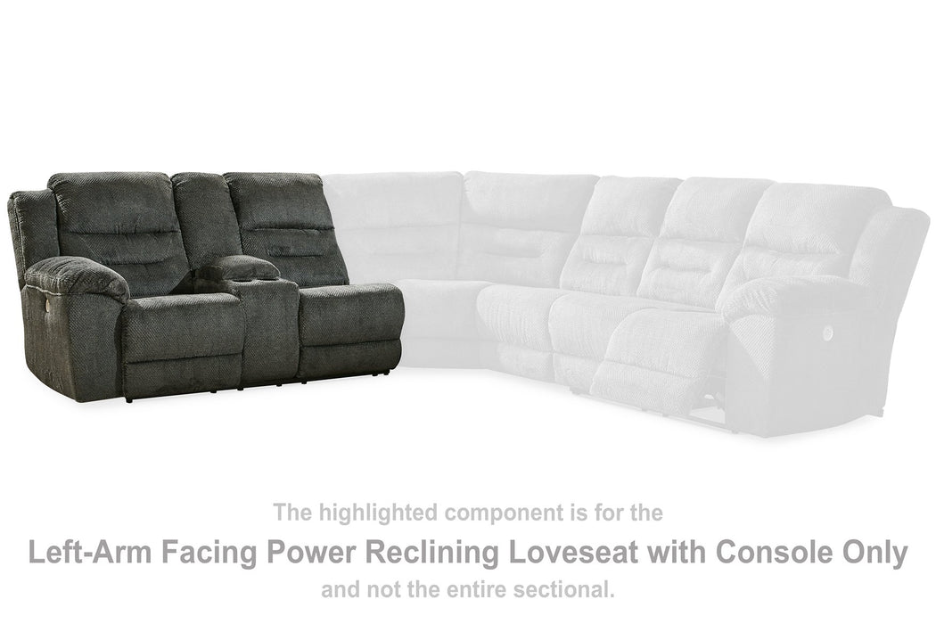 Nettington Power Reclining Sectional - Yulissa Home Furnishings (NJ)