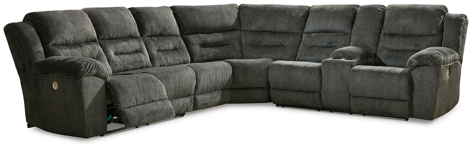 Nettington Power Reclining Sectional - Yulissa Home Furnishings (NJ)