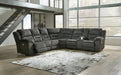 Nettington Power Reclining Sectional - Yulissa Home Furnishings (NJ)