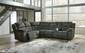 Nettington Power Reclining Sectional - Yulissa Home Furnishings (NJ)