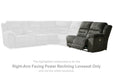 Nettington Power Reclining Sectional - Yulissa Home Furnishings (NJ)