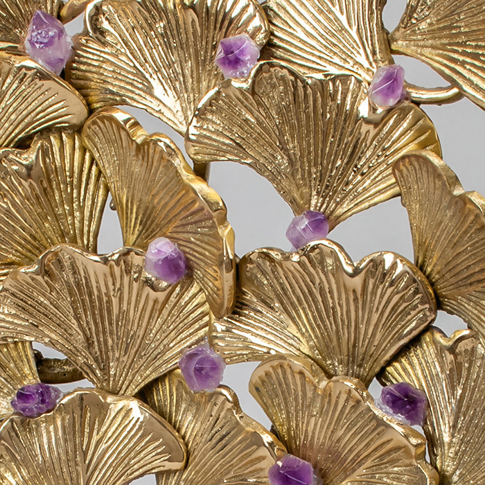 4495 Gold Leaves Table Decor