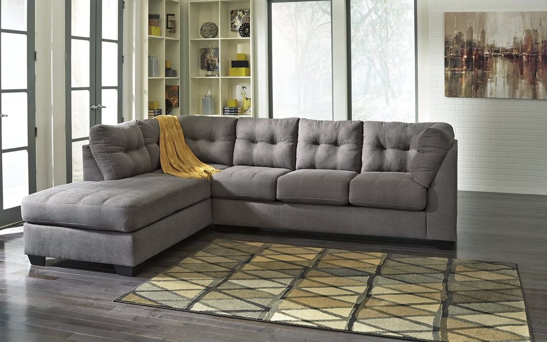 Maier 2-Piece Sectional with Chaise - Yulissa Home Furnishings (NJ)