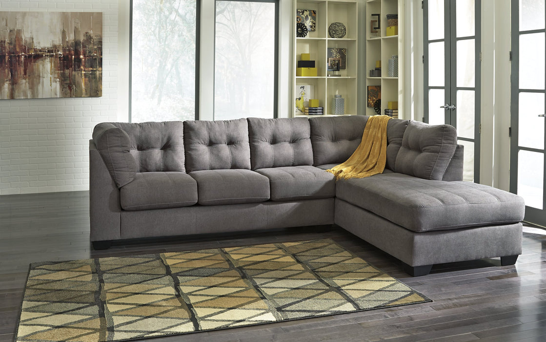 Maier 2-Piece Sectional with Chaise - Yulissa Home Furnishings (NJ)