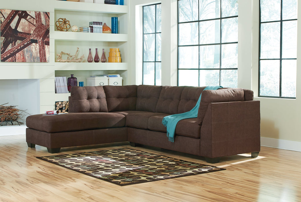 Maier 2-Piece Sectional with Chaise - Yulissa Home Furnishings (NJ)