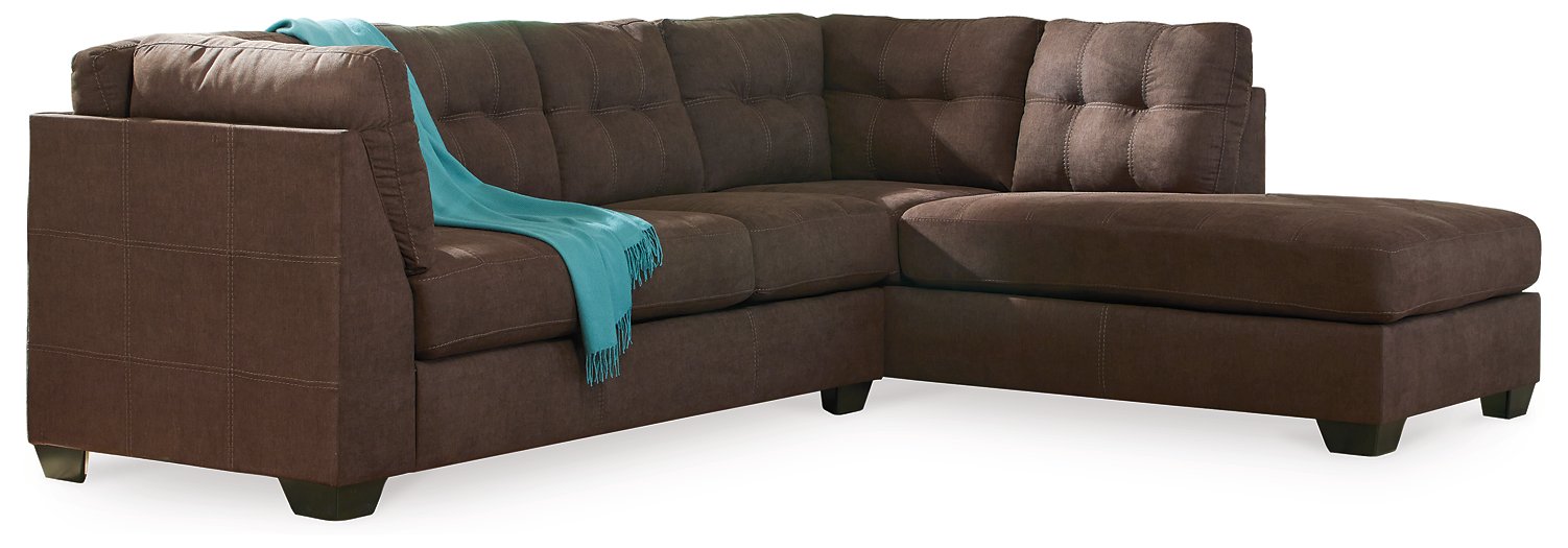 Maier 2-Piece Sectional with Chaise - Yulissa Home Furnishings (NJ)