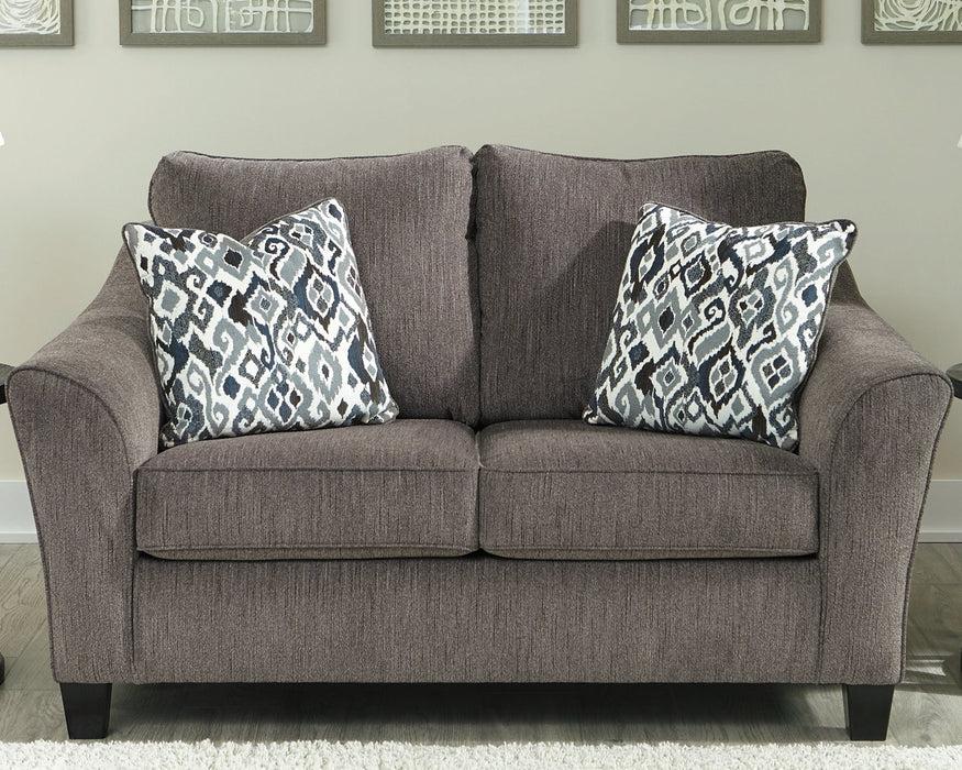 Nemoli Sofa and Loveseat - Yulissa Home Furnishings (NJ)