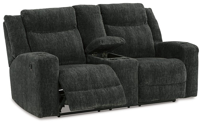 Martinglenn Reclining Loveseat with Console - Yulissa Home Furnishings (NJ)