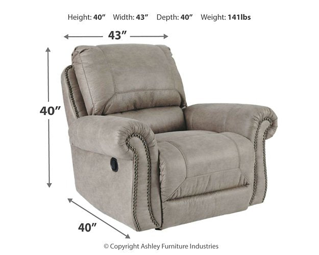 Olsberg Recliner - Yulissa Home Furnishings (NJ)