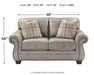 Olsberg Loveseat - Yulissa Home Furnishings (NJ)