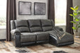 Nantahala 3-Piece Reclining Sectional with Chaise - Yulissa Home Furnishings (NJ)