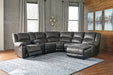 Nantahala Reclining Sectional - Yulissa Home Furnishings (NJ)