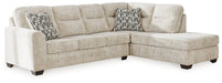 Lonoke 2-Piece Sectional with Chaise - Yulissa Home Furnishings (NJ)