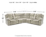 Family Den Power Reclining Sectional - Yulissa Home Furnishings (NJ)