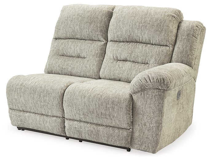 Family Den 3-Piece Power Reclining Sectional - Yulissa Home Furnishings (NJ)