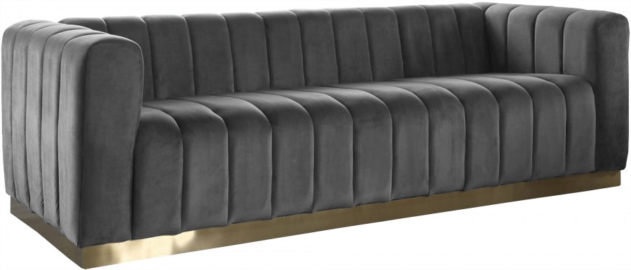 Marlon Velvet Sofa