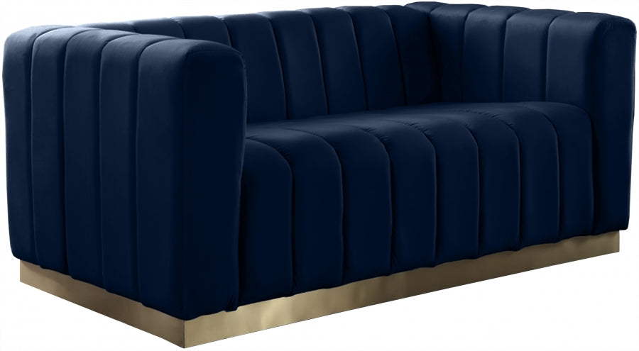 Marlon Velvet Loveseat SKU: LO00011