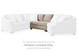 Brogan Bay 3-Piece Sectional with Cuddler - Yulissa Home Furnishings (NJ)