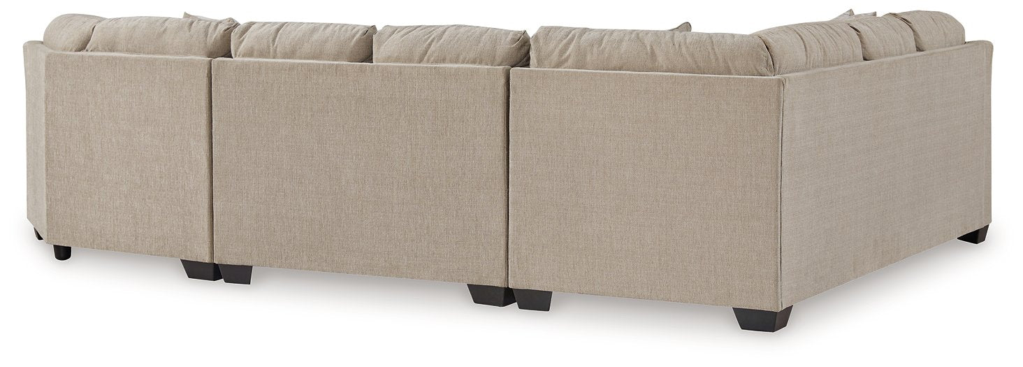 Brogan Bay 3-Piece Sectional with Cuddler - Yulissa Home Furnishings (NJ)