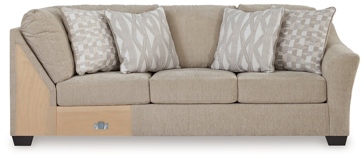 Brogan Bay 3-Piece Sectional with Cuddler - Yulissa Home Furnishings (NJ)