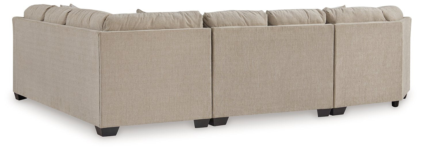 Brogan Bay 3-Piece Sectional with Cuddler - Yulissa Home Furnishings (NJ)