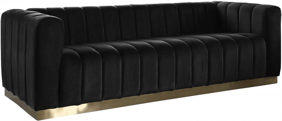 Marlon Velvet Sofa