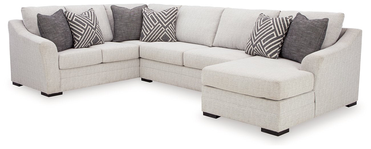 Koralynn 3-Piece Sectional with Chaise - Yulissa Home Furnishings (NJ)