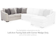 Koralynn 3-Piece Sectional with Chaise - Yulissa Home Furnishings (NJ)