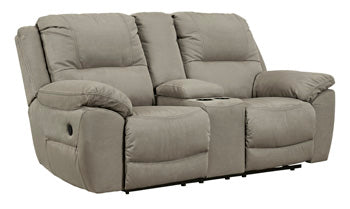 Next-Gen Gaucho Reclining Loveseat with Console - Yulissa Home Furnishings (NJ)