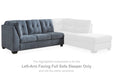 Marleton 2-Piece Sleeper Sectional with Chaise - Yulissa Home Furnishings (NJ)